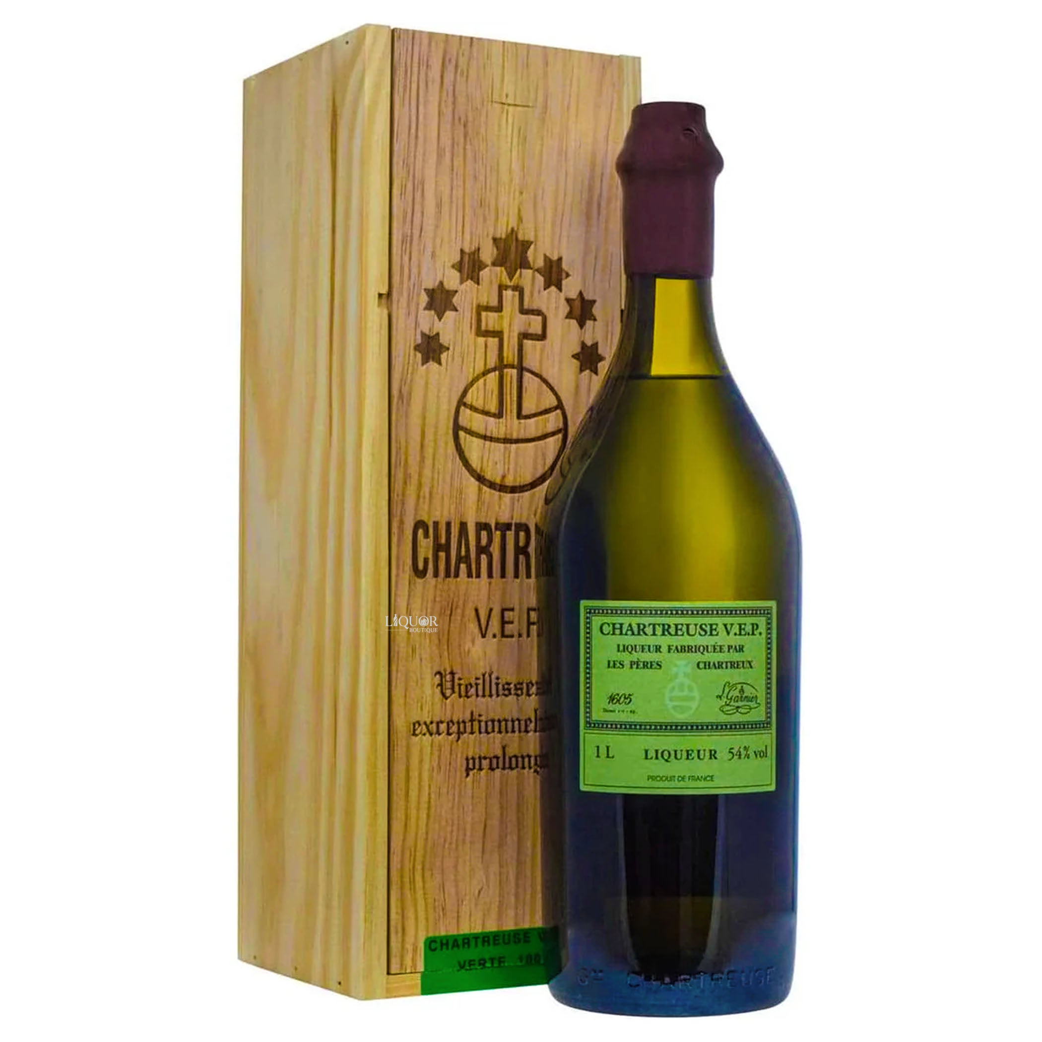 Chartreuse V.E.P. Green Liqueur 1L – Liquor Boutique