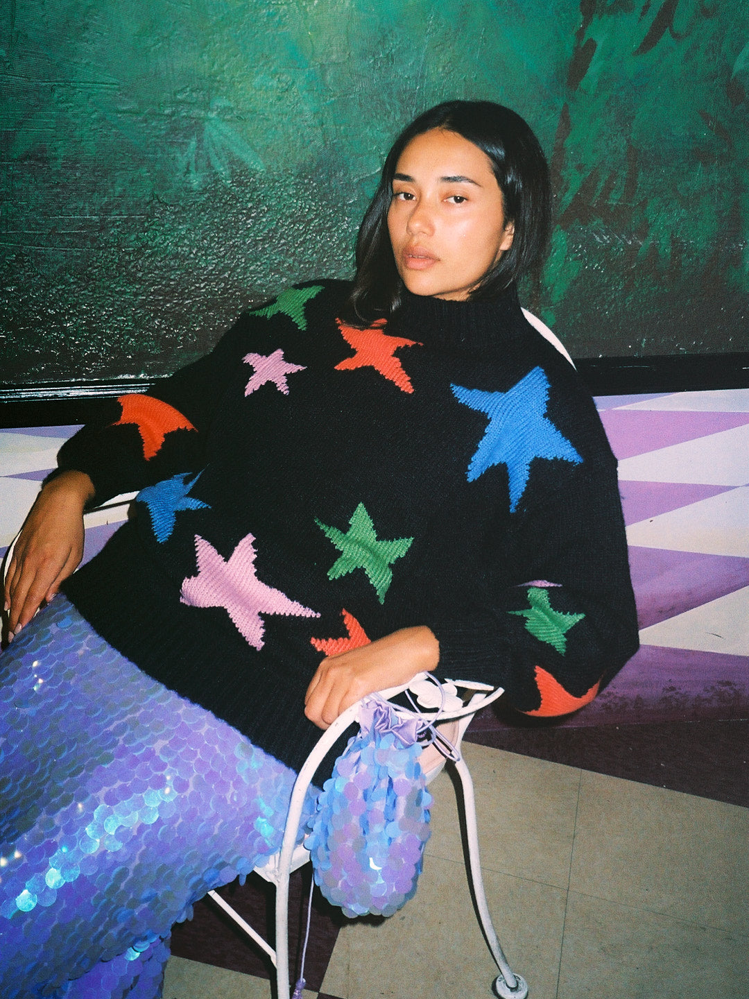 Starteam 星柄モヘアニット Shani Sweater - Stars – Lisa Says Gah