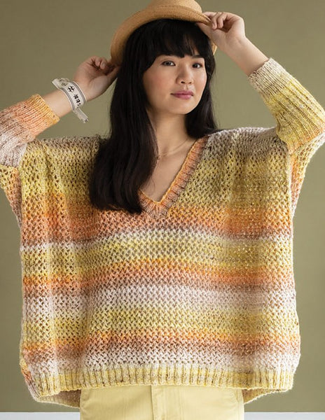 A Noro Akari Pattern - Peach Blossom Sweater #20 (PDF) – Little Knits