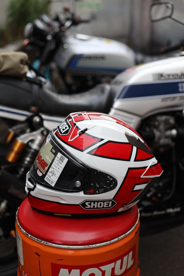 SHOEI X-Fifteen グン Mサイズが入荷^^ : バイクウェアとアメカジ