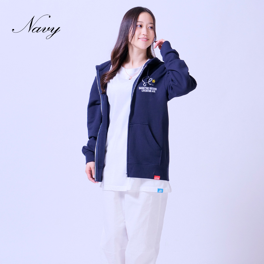 受注期間限定！紗彩木ひそりコラボ企画！コラボZIPパーカー◇紗彩木ひそり