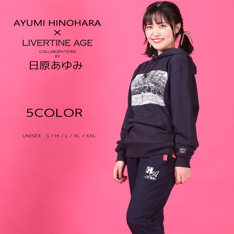 受注期間限定！日原あゆみコラボ企画！コラボプルオーバーパーカー◇日