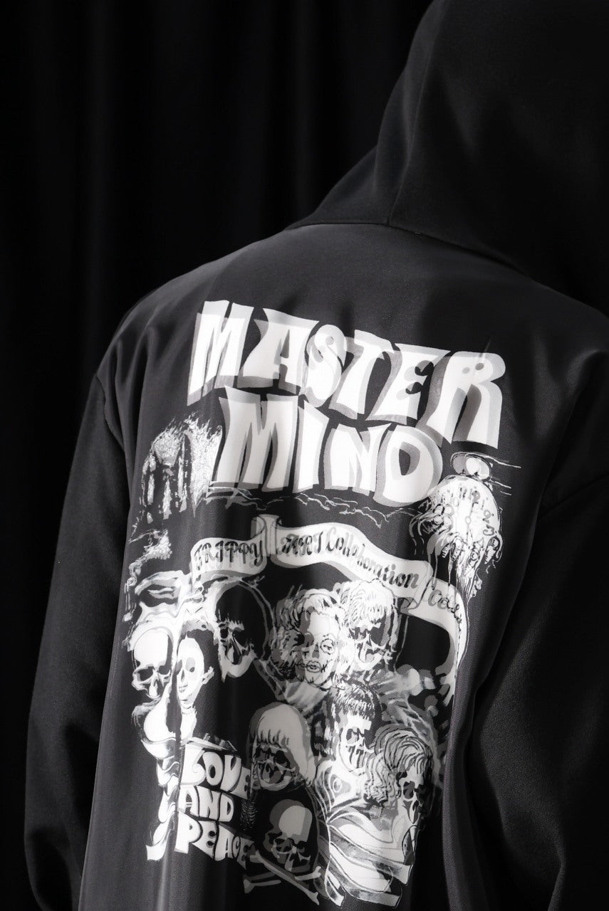 mastermind JAPAN x TRIPPY MIKIO ART ZIP PARKA ROCK STARS (BLACK)の