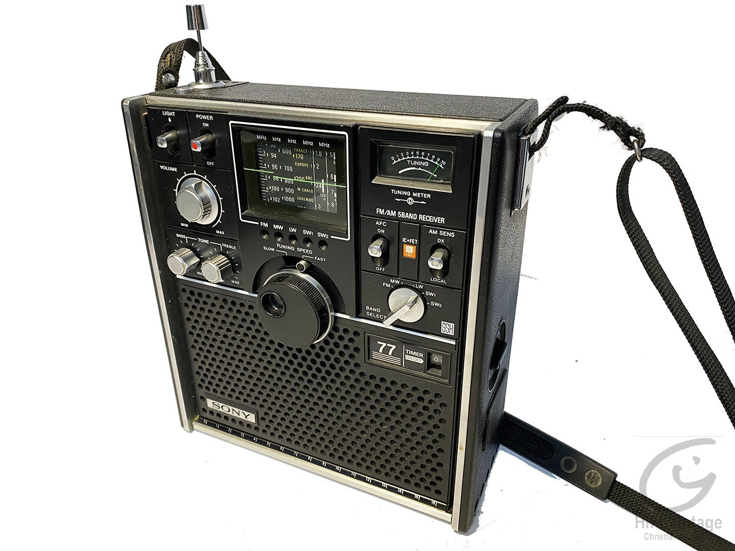 5944Y ソニー SONY ラジオ ICF-5800 昭和レトロ レトロ ジャンク ICF