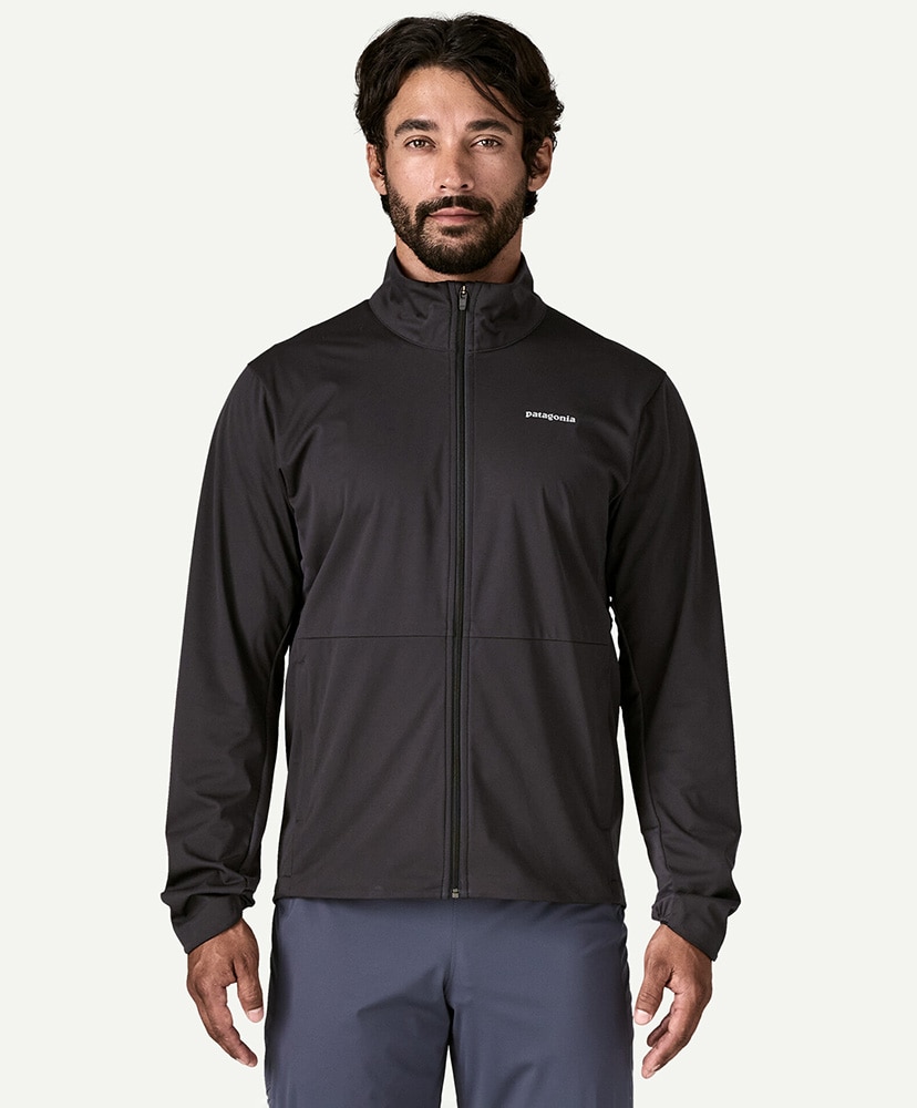 Men's Wind Shield Jacket(L(MEN) BLK/ブラック): Patagonia