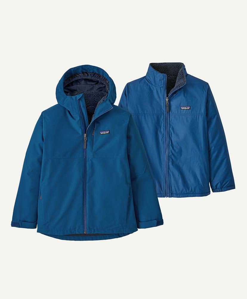 Kids' 4-in-1 Everyday Jacket(XL(KID'S) BLK/ブラック): Patagonia