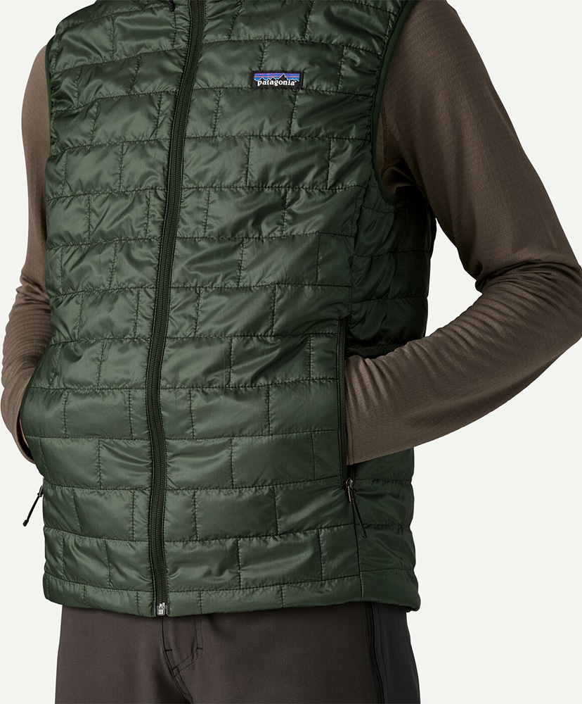 Men's Nano Puff Vest(L(MEN) OLGG/オールドグロースグリーン): Patagonia