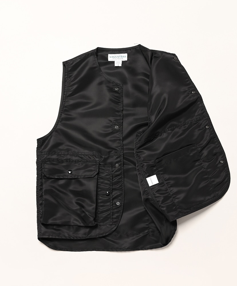 Cultivator Vest - Recycle Nylon Twill(L(MEN) Black/ブラック