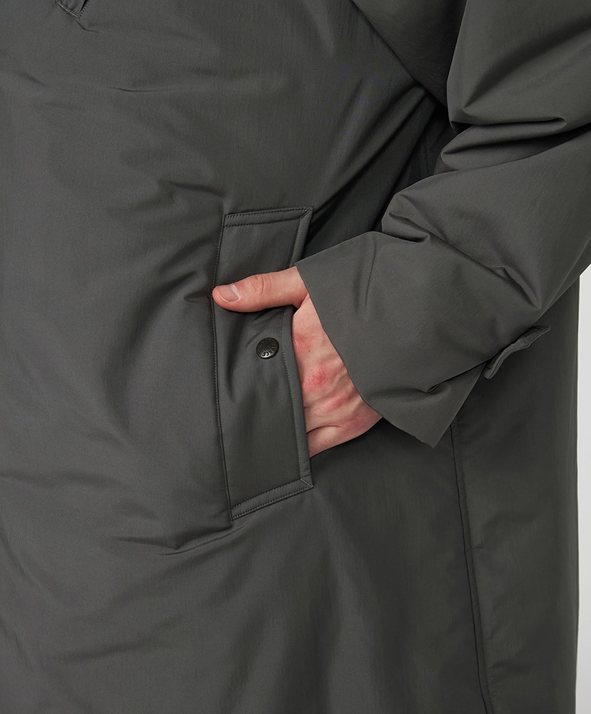 Insulation Soutien Collar Coat(L(MEN) AH/アスファルトグレー): THE