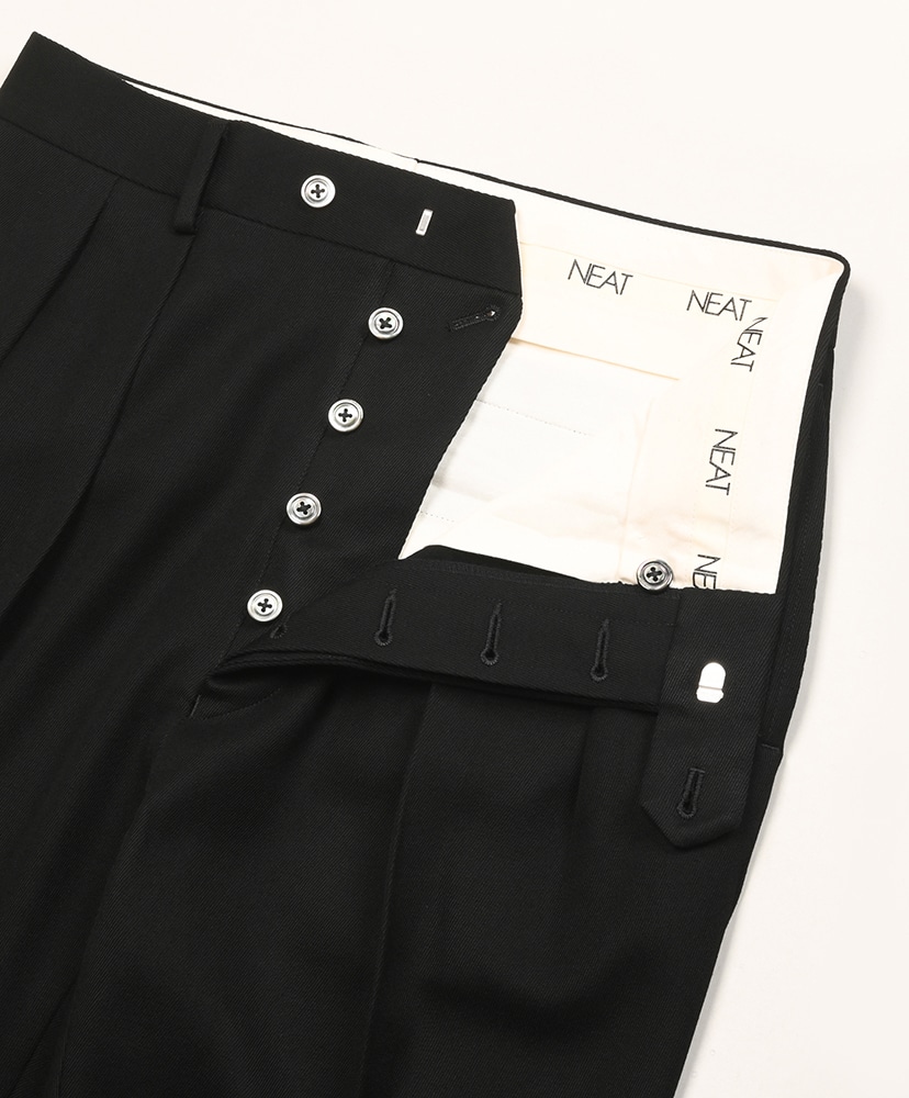 Wool Tricotine Standard(44(MEN) Black/ブラック): NEAT