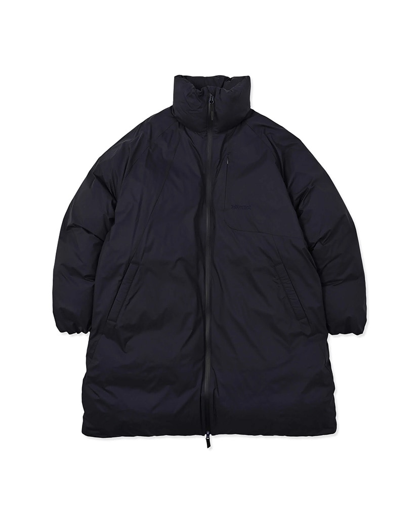 750FP Vertical Long Down Jacket(S(WOMEN) Black/ブラック): Marmot