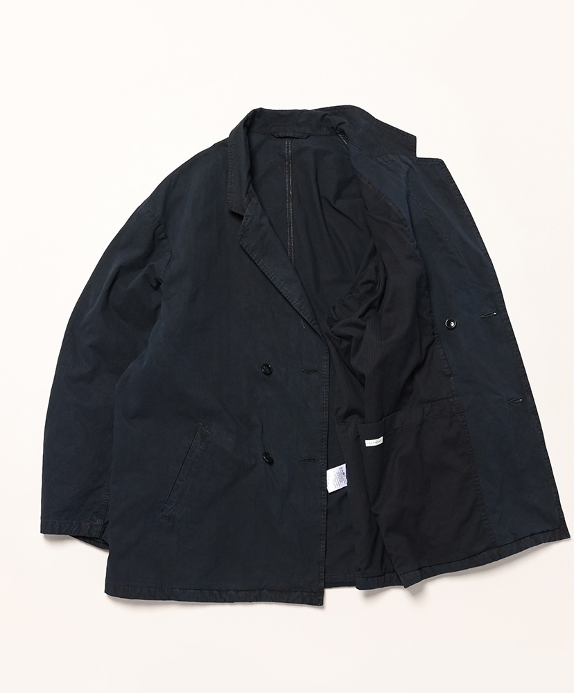 4B ダブルジャケット(2(MEN) Dark Navy/ダークネイビー): SANMONT