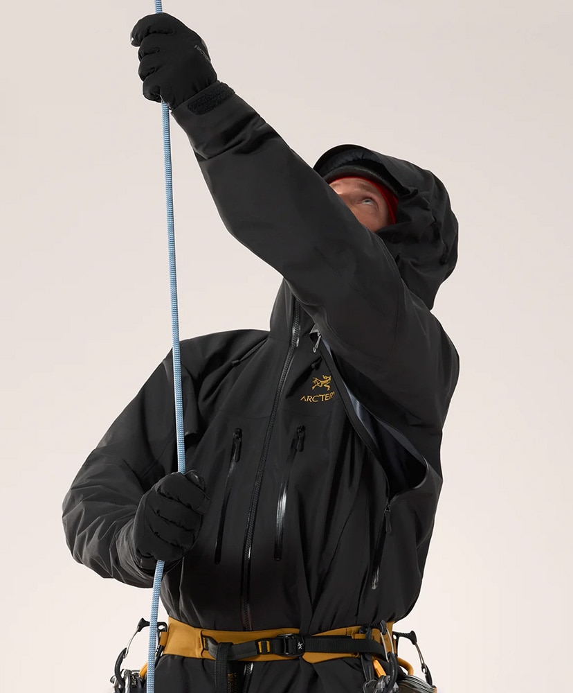 Alpha SV Jacket Men's(L(MEN) 24K Black/24Kブラック): ARC'TERYX