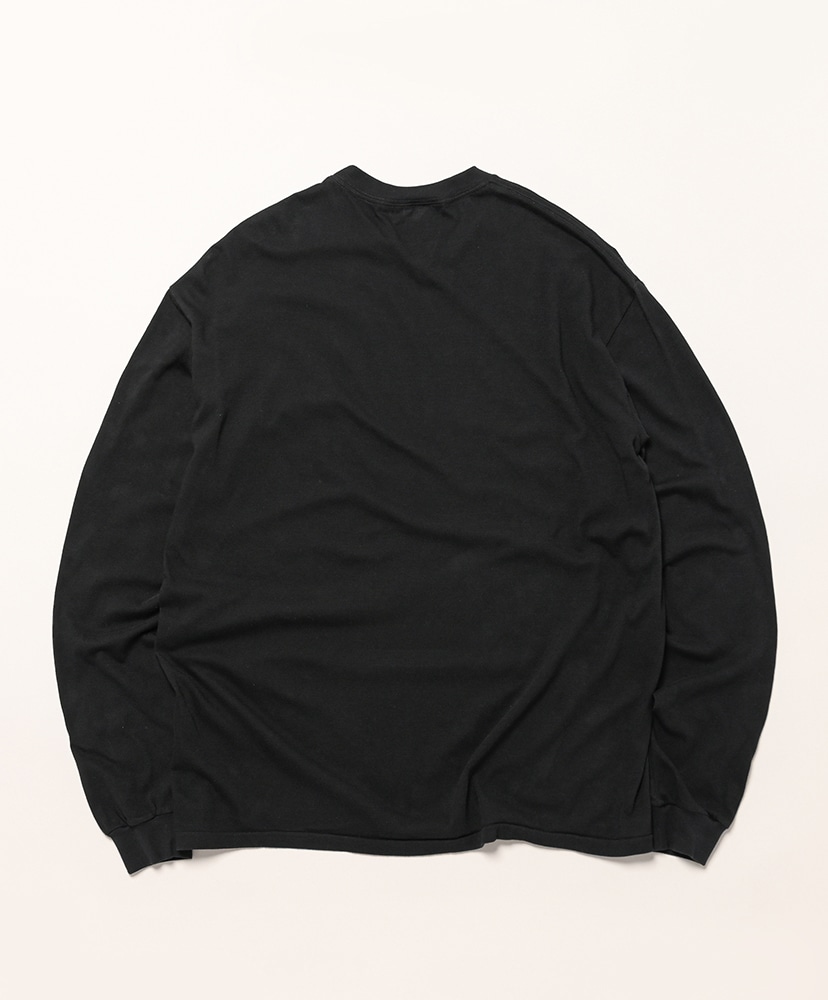 Seamless L/S Tee(3(MEN) Black/ブラック): AURALEE