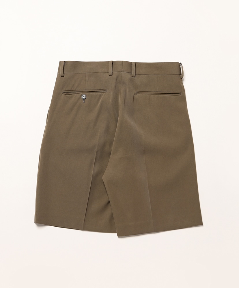 Light Wool Max Gabardine Shorts(3(MEN) Dark Olive Brown/ダーク