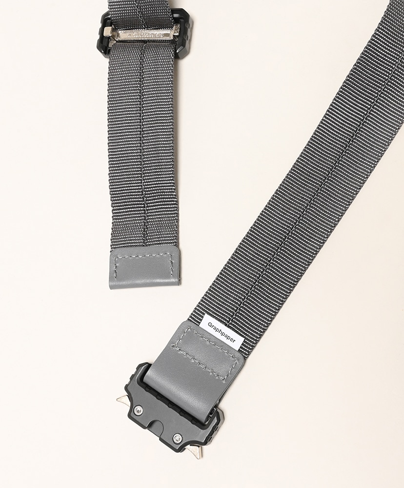 Nylon Riggers Belt(2(MEN) Black/ブラック): Graphpaper