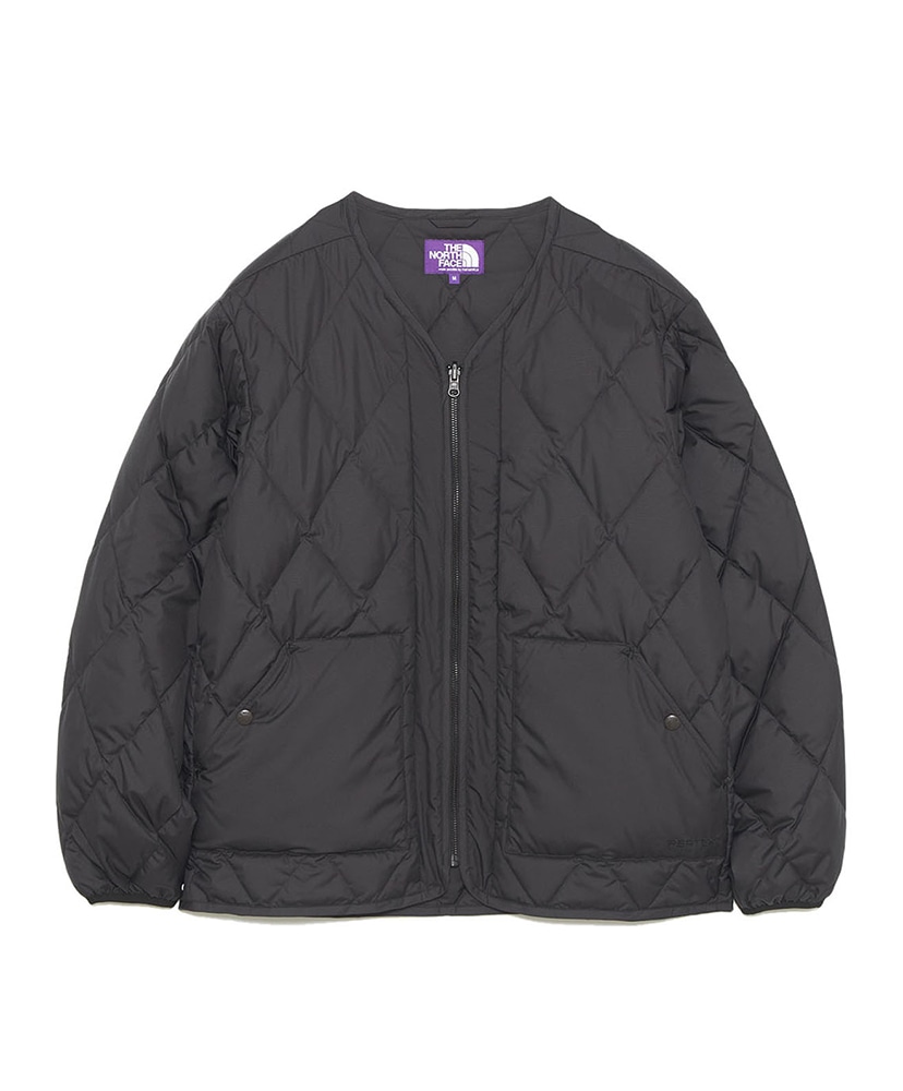 PERTEX QUANTUM PLAS Field Down Cardigan(L(MEN) K/ブラック): THE