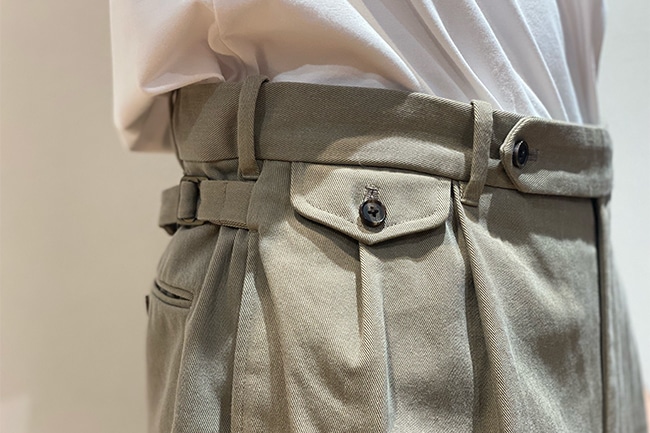 A.PRESSE/アプレッセ】Type.2 Chino Trousers