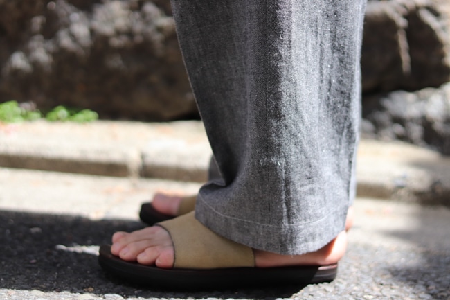 Gorsch [ ゴーシュ ] Two In-tack Wide Trousers