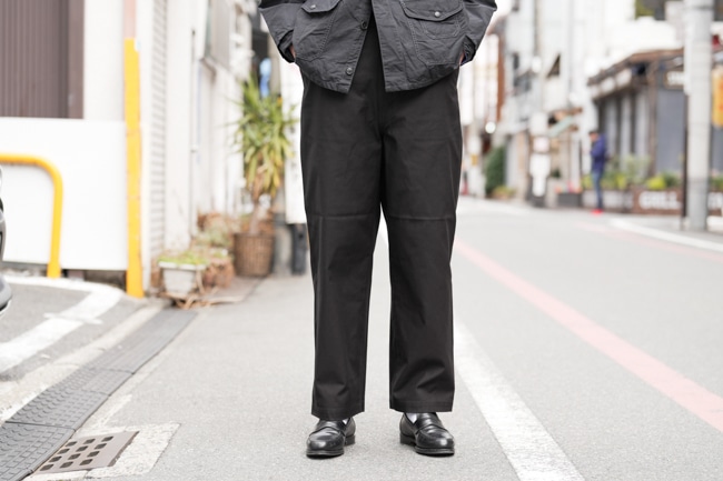 COMME des GARCONS HOMME ウールギャバセットアップネイビー