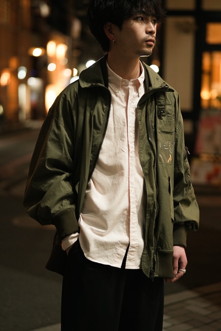 KOLOR BEACON [ カラービーコン ] 綿ポリ リップストップ ミリタリー