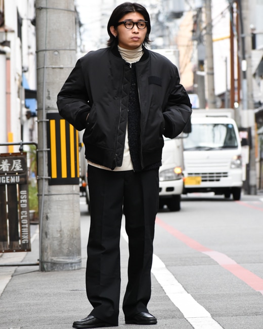 CIOTA MA-1 Flight Jacket [Black]