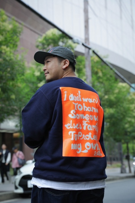 BROWN by 2-tacs/ブラウンバイツータックス Print-Sweat 20250109