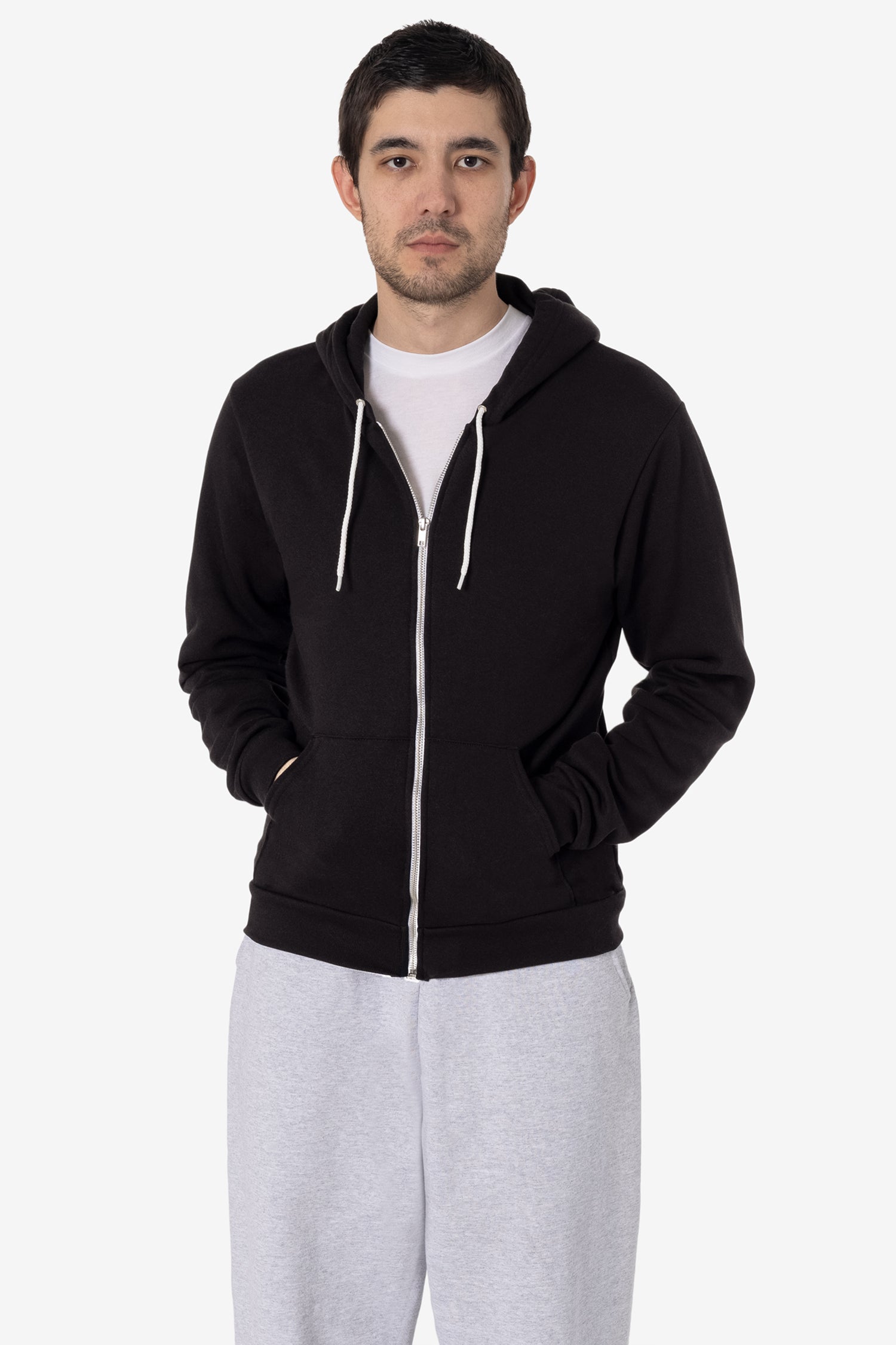 F97 - Flex Fleece Zip Up Hoodie – Los Angeles Apparel