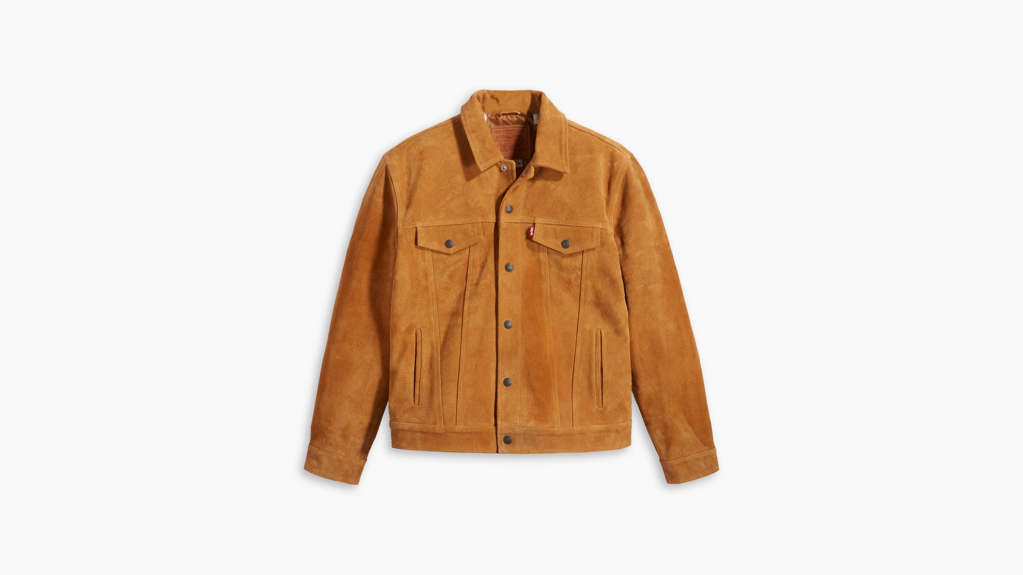 Highland Suede Trucker Jacket - Brown | Levi's® US