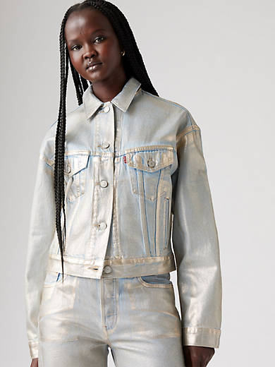 Shrunken '90s Trucker Jacket - Medium Wash | Levi's® CA