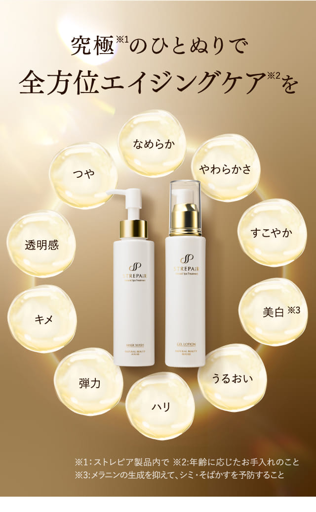 たっぷり1ヶ月分！初回限定お試しセット | 年齢による3大残念肌を