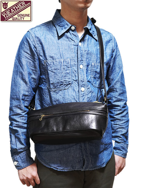 Y'2 LEATHER（ワイツーレザー） 】 ホースハイドショルダーバッグ
