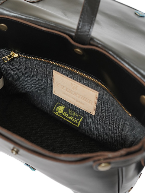 Y'2 LEATHER（ワイツーレザー） 】 ヴィンテージホースメールバッグ