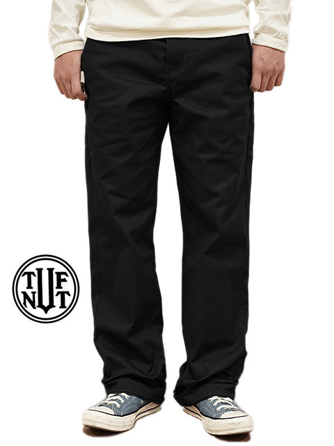 TUF-NUT（タフナッツ） 】 チノパン [ T/C WORK TROUSERS ] [ BLACK] - Lua