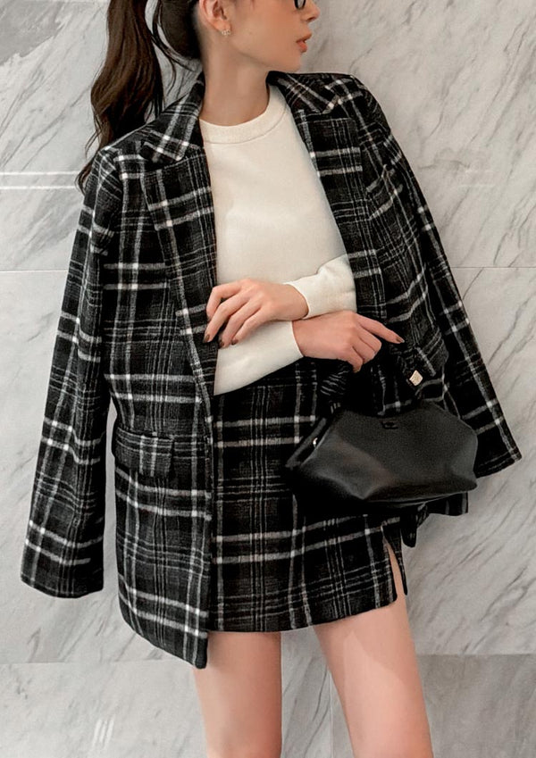 Wool check jacket LD072 – LUDICRUM