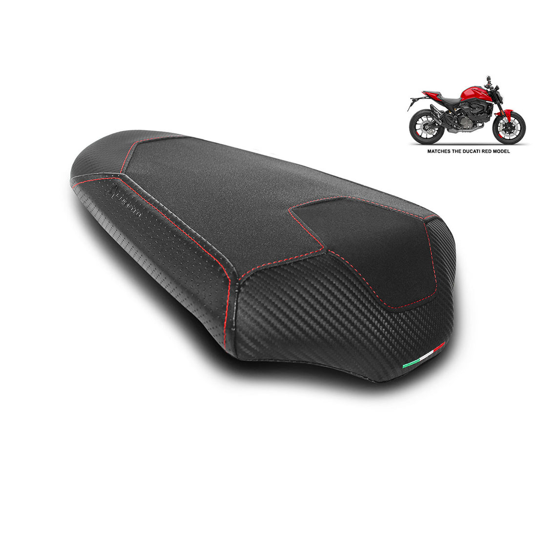 21-25 Ducati Monster 937, 950 Passenger Seat Cover (Cafe Grezzo
