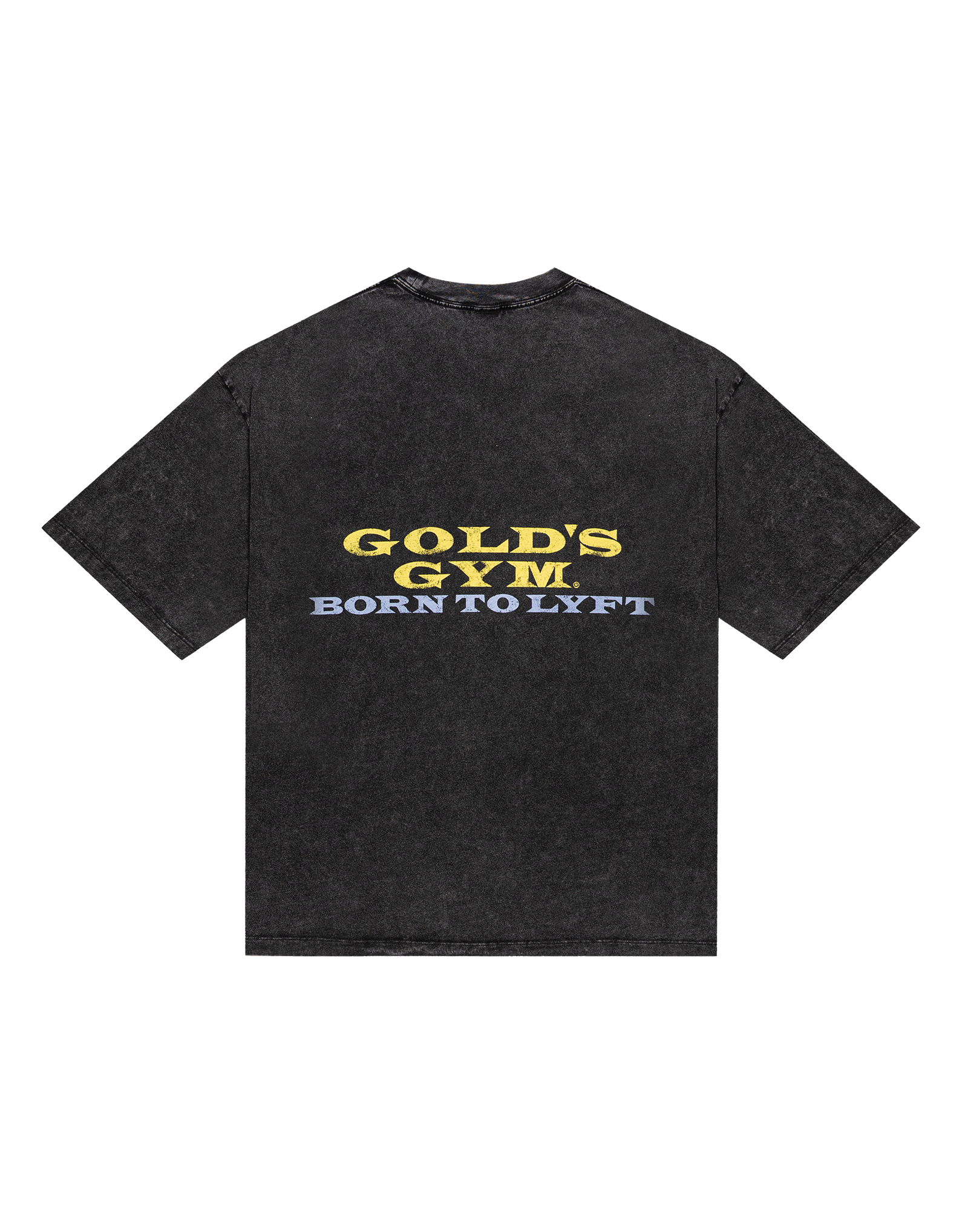 LÝFT × GOLD'S Gym Vintage Logo Big T-Shirt (1デザイン1点までの購入