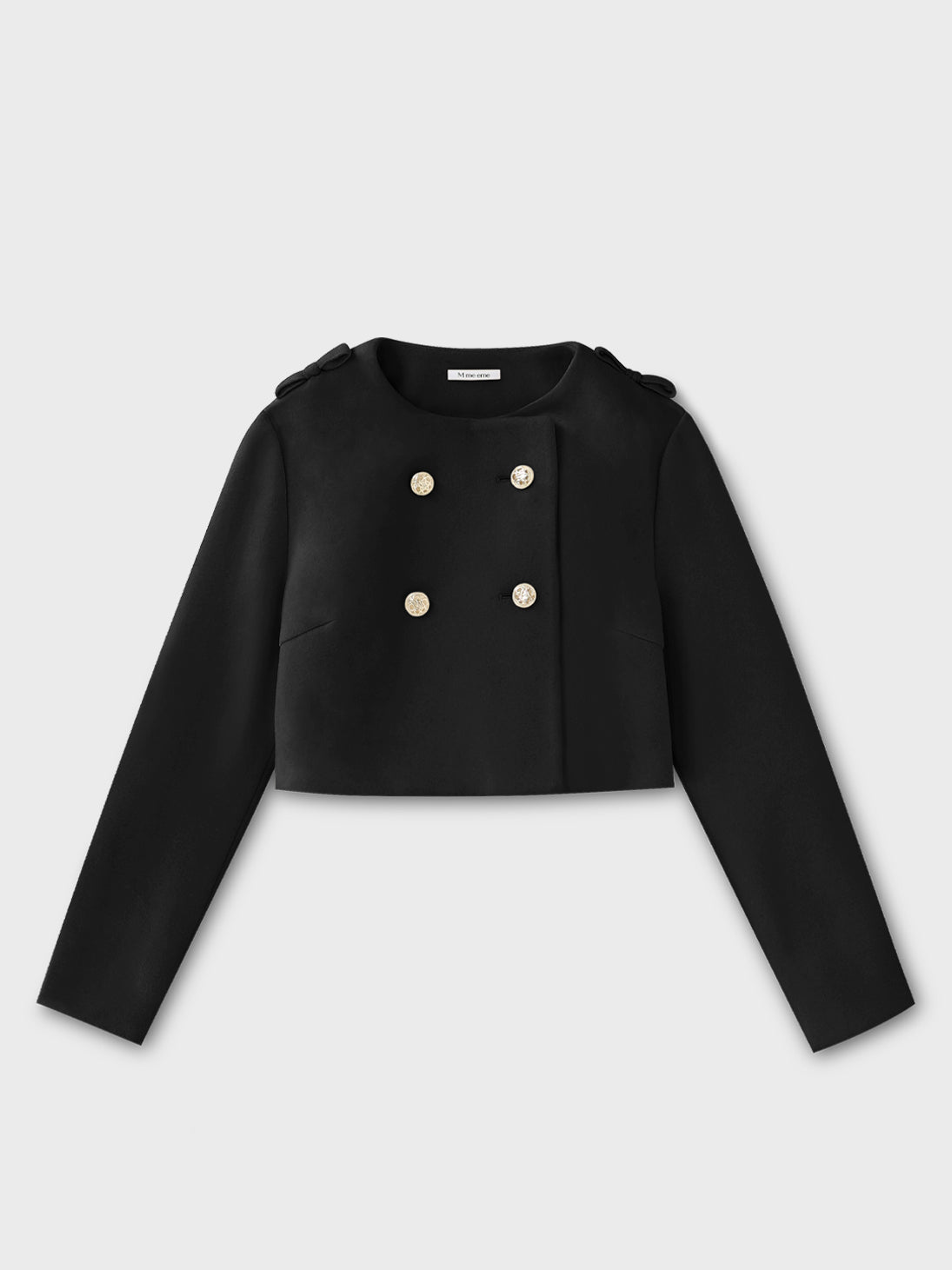 Cropped melton jacket(eme10498) – M me eme