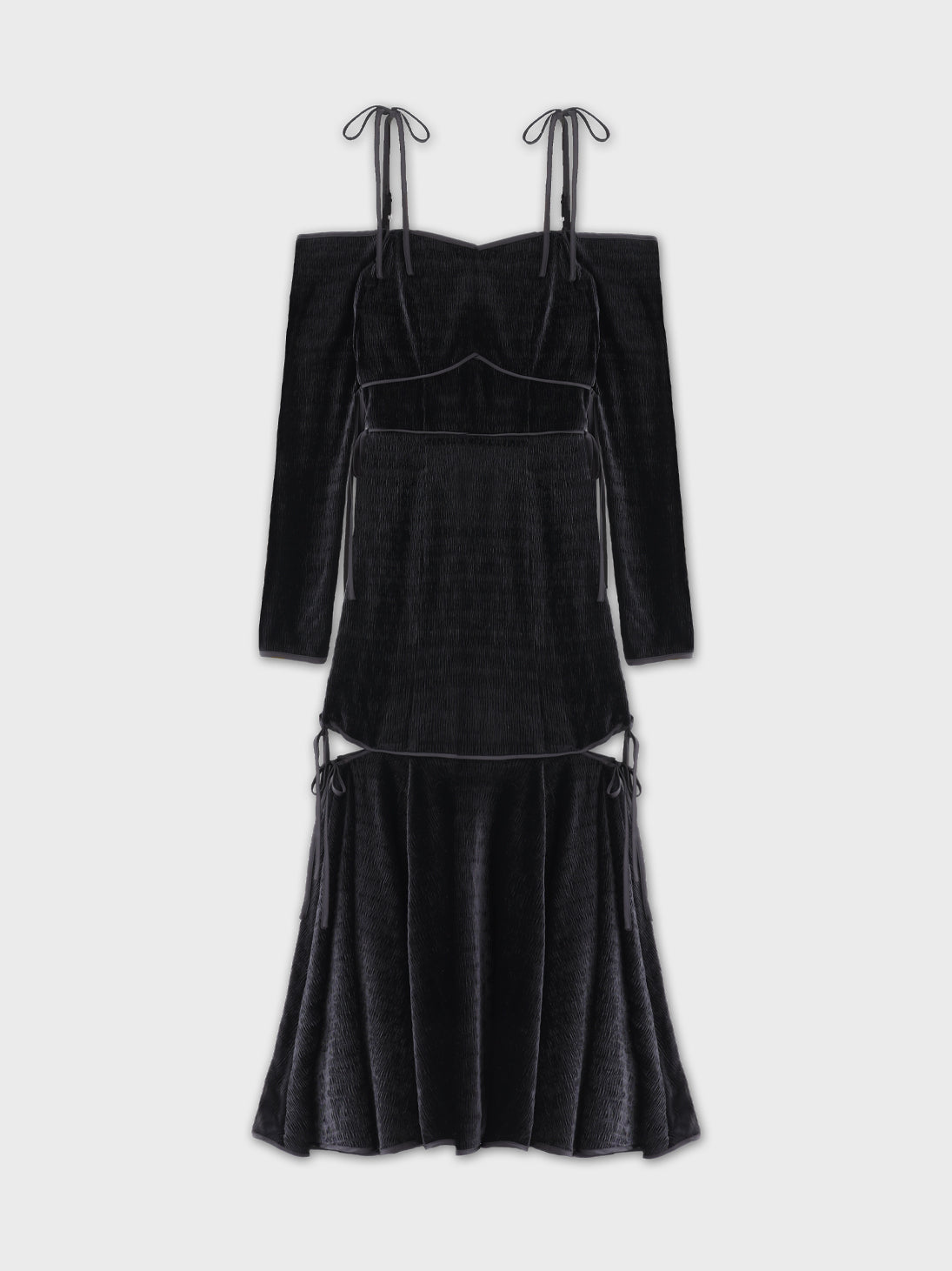 Side ribbon cutout onepiece(eme10783) – M me eme