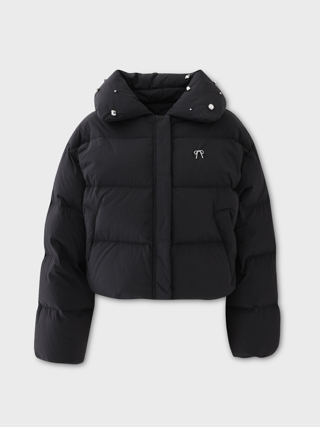 Bijou cropped down jacket(eme10815) – M me eme