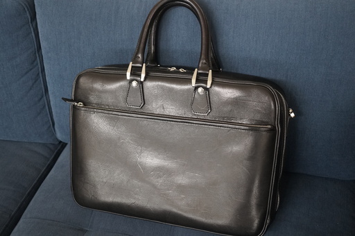 万双 双鞣和地 シングルブリーフケース: Mのブツ欲日記