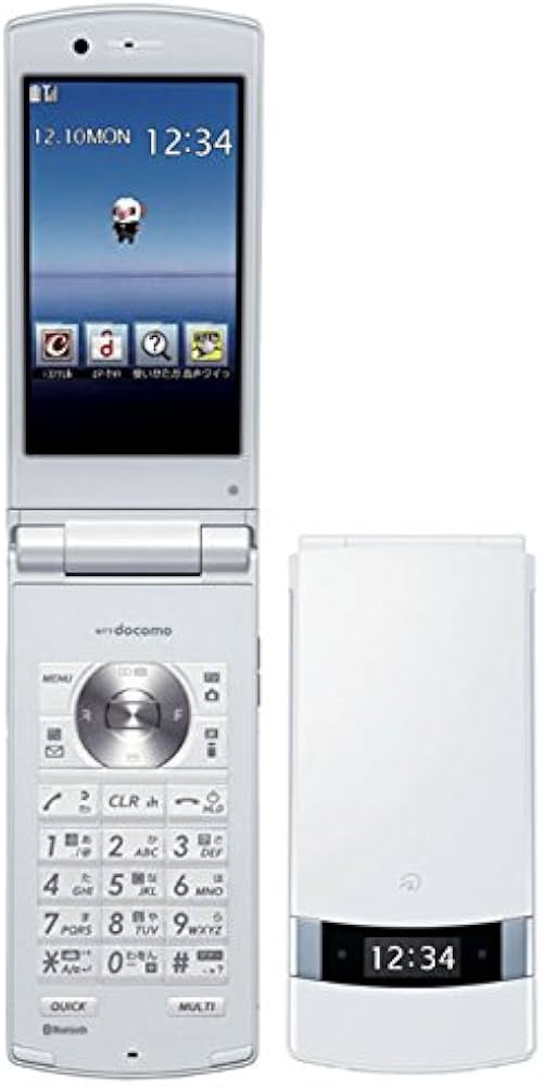 Amazon | docomo N-01E [ホワイト] ドコモ 白ロム 携帯電話 | ガラケー