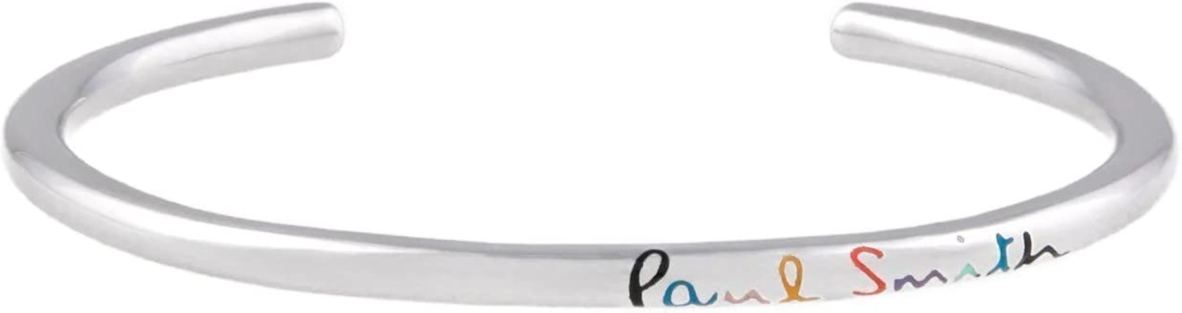 Amazon | [ポールスミス] ラウンド メタル バングル メンズ 日本製