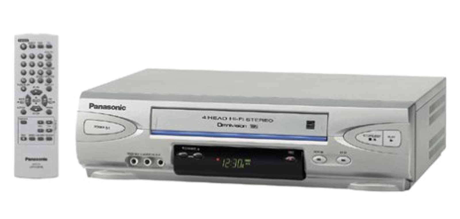 Amazon.com: Panasonic PV-V4524S 4-Head Hi-Fi VCR, Silver : Electronics