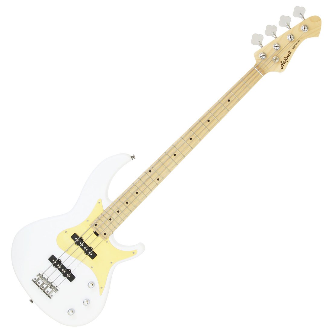 Amazon.co.jp: AriaProII RSBベース 4弦 WH RSB-618/4 : 楽器・音響機器