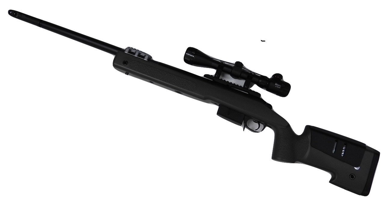 Amazon.co.jp: 東京マルイ 5点セット M40A5 ブラックストック スコープ