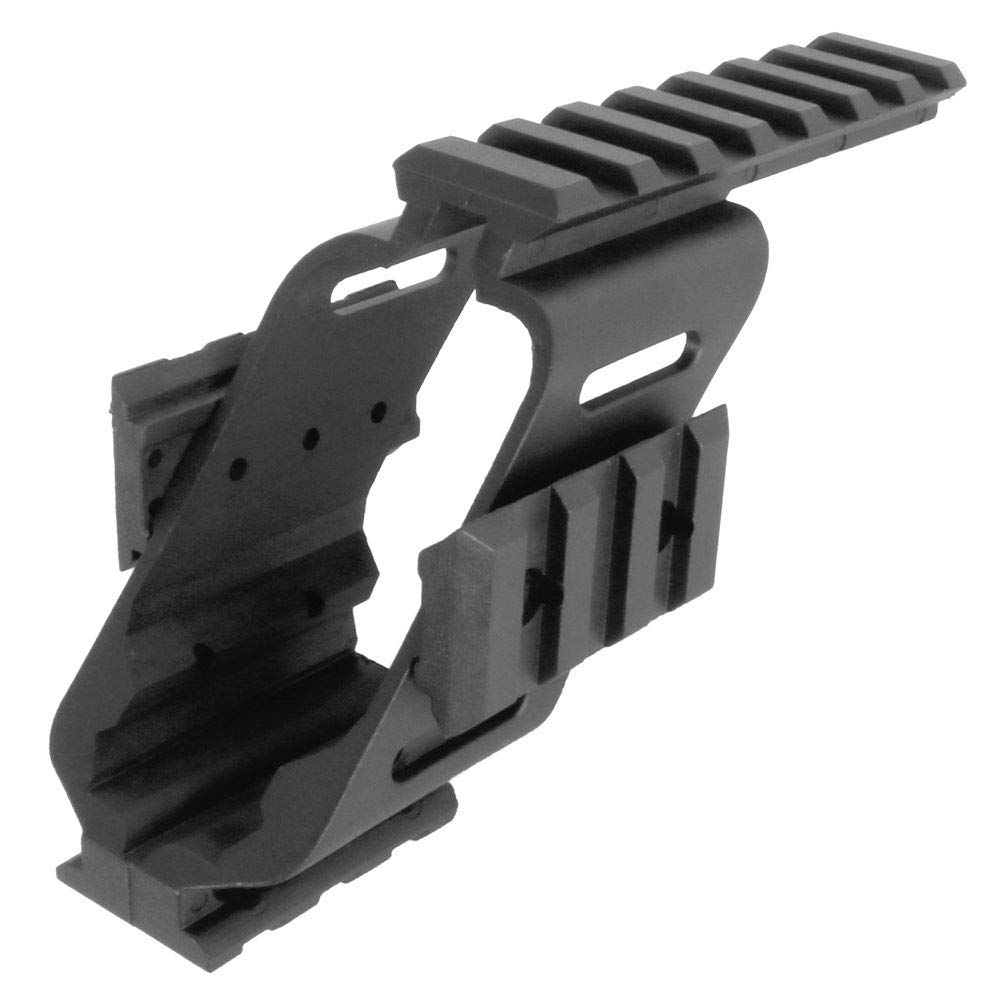 ガスガン ブラック レールシステム付き エアガン ブラック レール