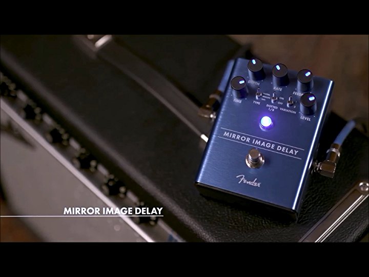 Amazon.co.jp: Fender エフェクター Mirror Image Delay(電池付属なし
