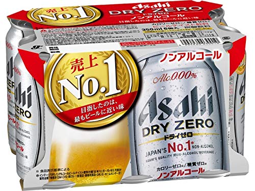 Amazon.co.jp: アサヒ ドライゼロ ビール 6缶パック ノンアルコール