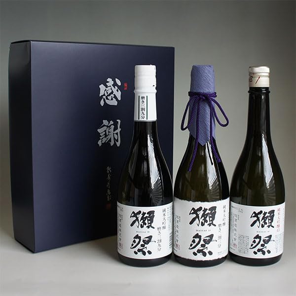 Amazon.co.jp: 日本酒セット 獺祭 飲み比べ 純米大吟醸 磨き23・39・45